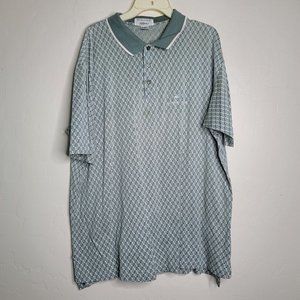 Griffin Gate Izod Club International Cotton Polo Shirt Adult XL Green Golf Men